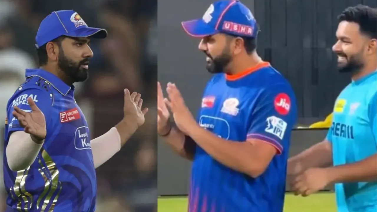 Rohit Sharma and Rishabh Pant